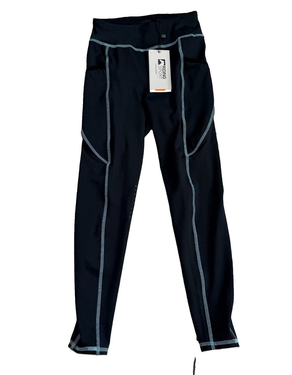 New Dover Saddlery Riding Sport Youth Rider Sz 10 Tech Tights Pants Medium NWT